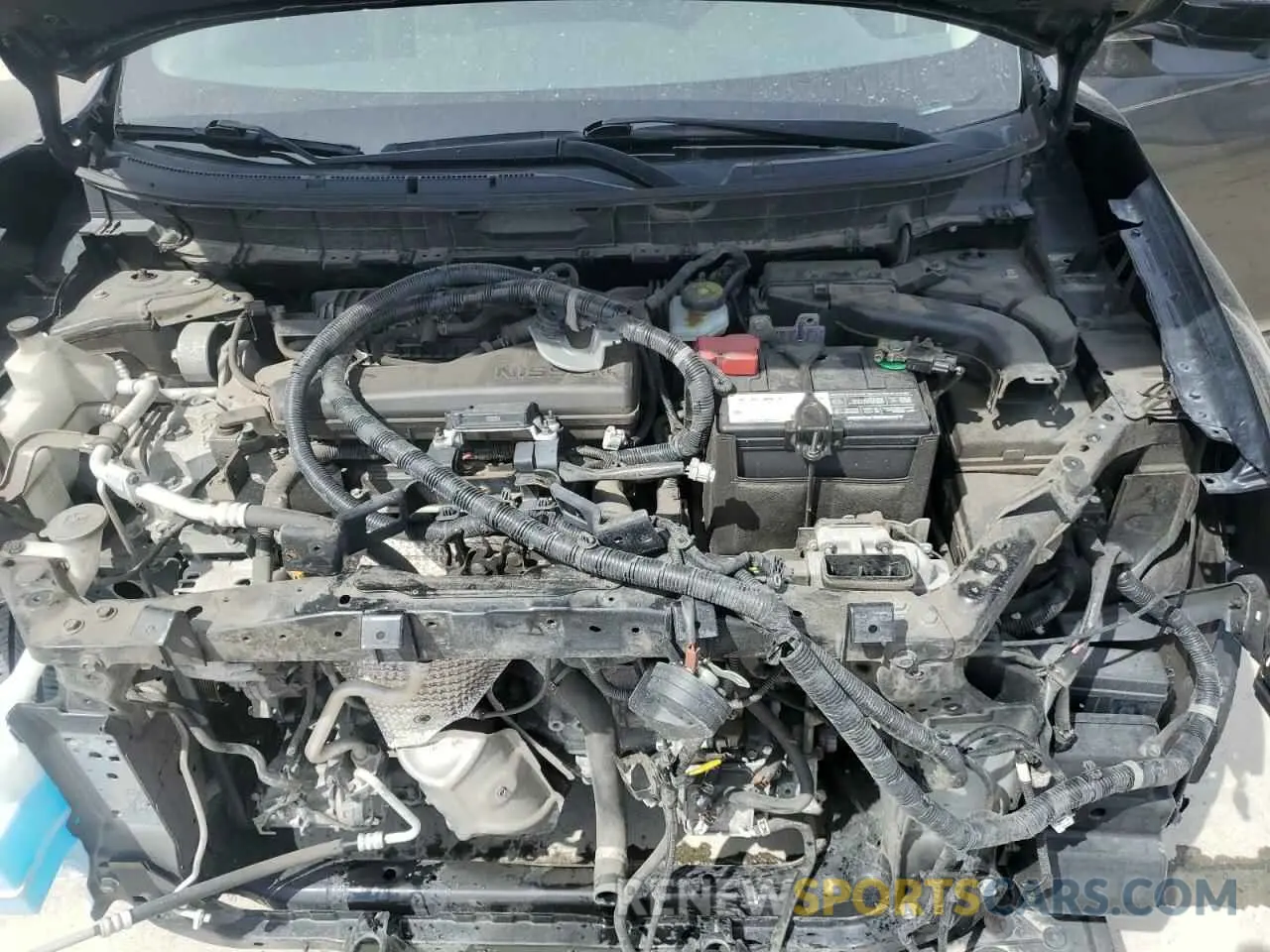 12 Photograph of a damaged car JN8AT2MV6KW396503 NISSAN ROGUE 2019
