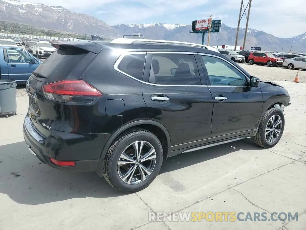 3 Photograph of a damaged car JN8AT2MV6KW396503 NISSAN ROGUE 2019
