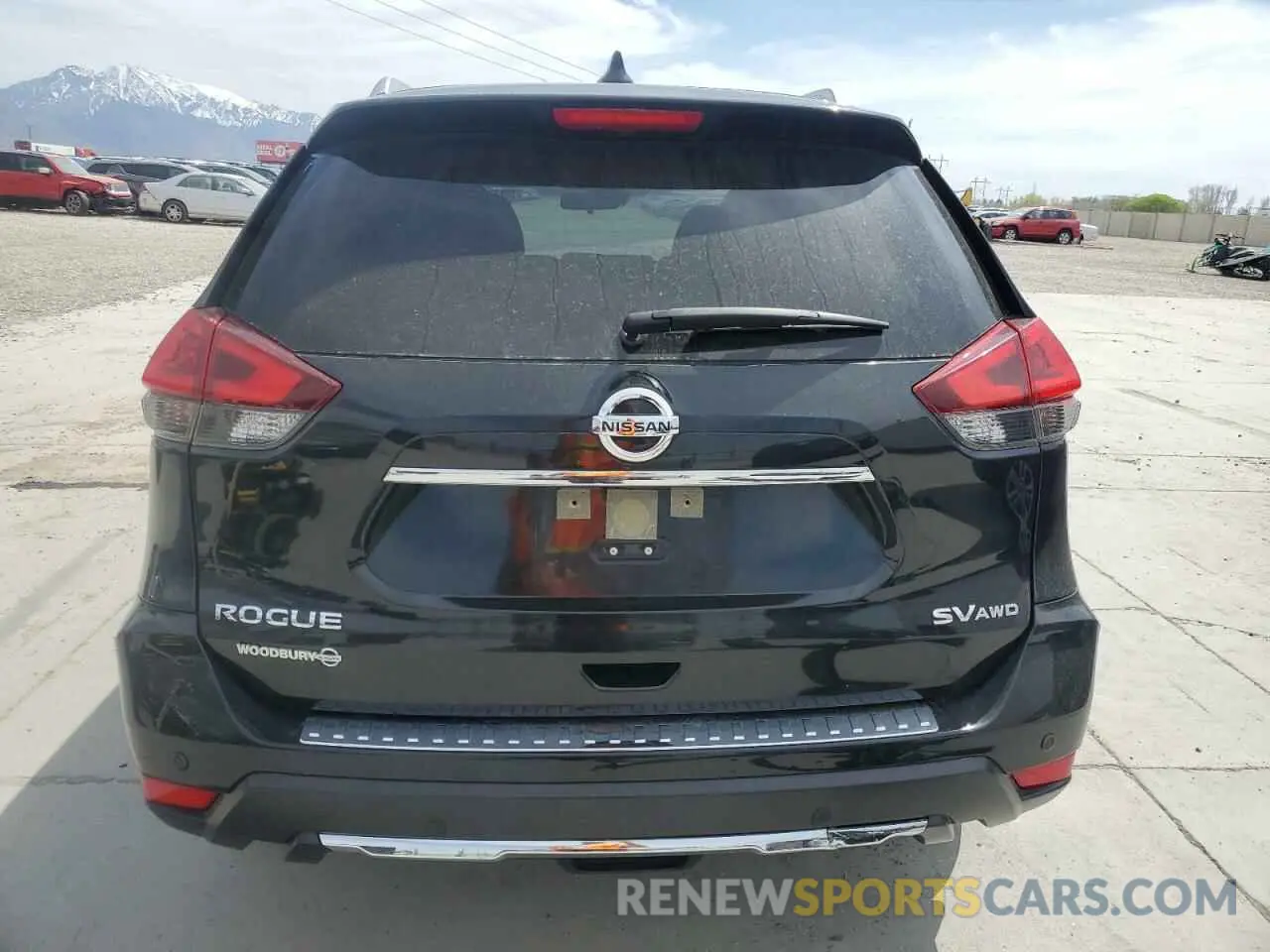 6 Photograph of a damaged car JN8AT2MV6KW396503 NISSAN ROGUE 2019