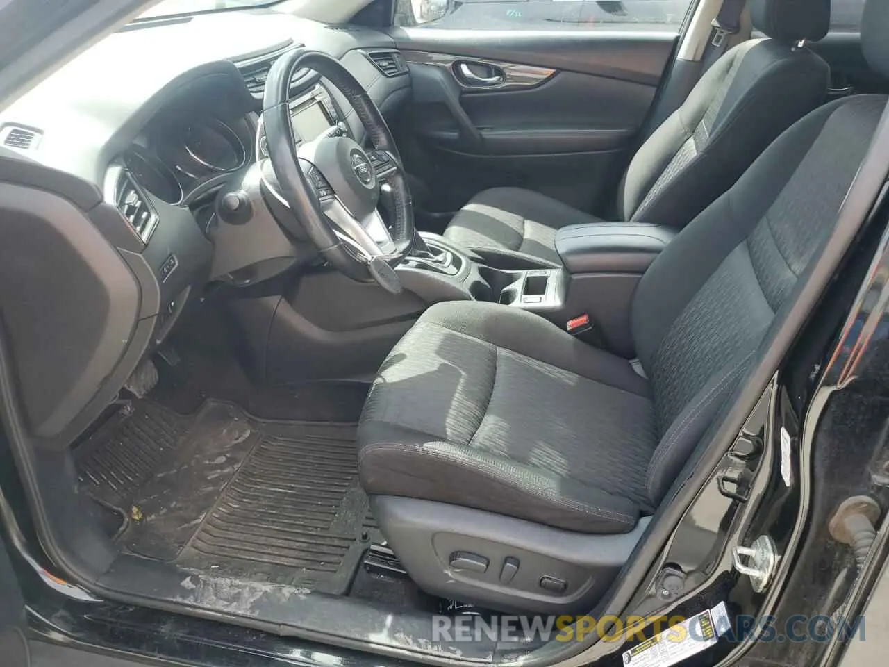 7 Photograph of a damaged car JN8AT2MV6KW396503 NISSAN ROGUE 2019