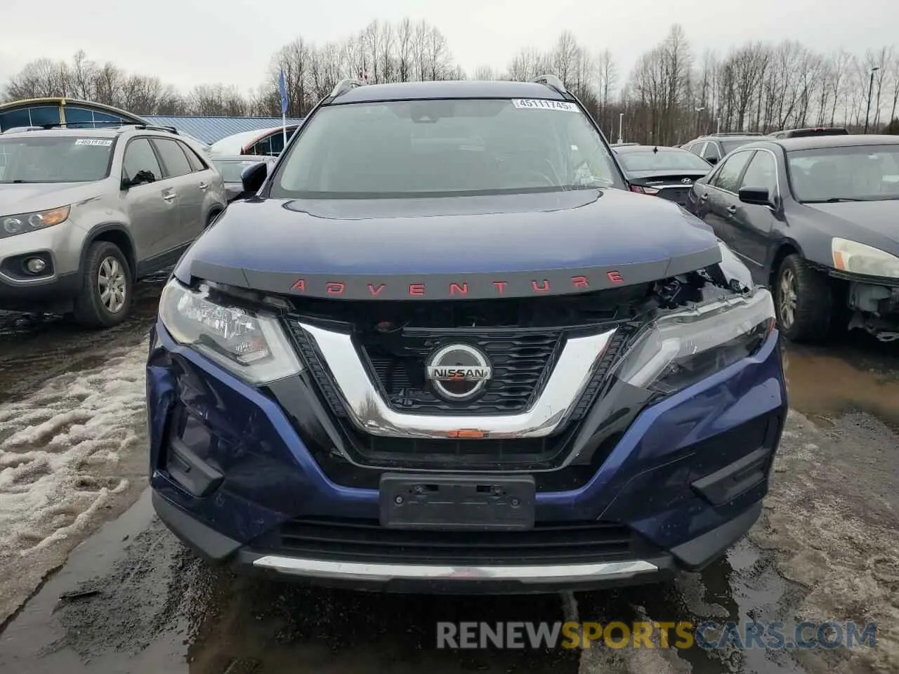 5 Photograph of a damaged car JN8AT2MV7KW370685 NISSAN ROGUE 2019