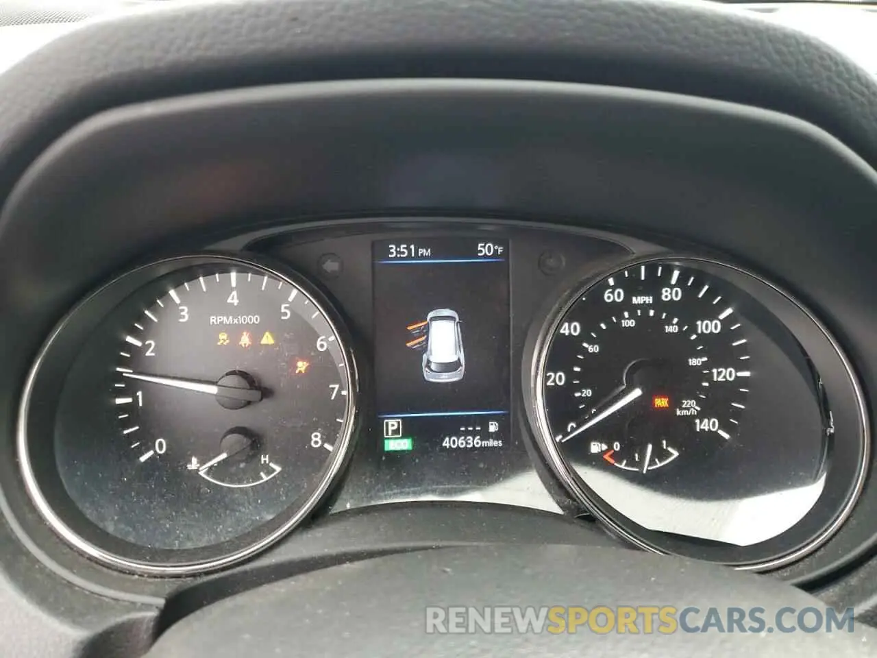 9 Photograph of a damaged car JN8AT2MV7KW370685 NISSAN ROGUE 2019