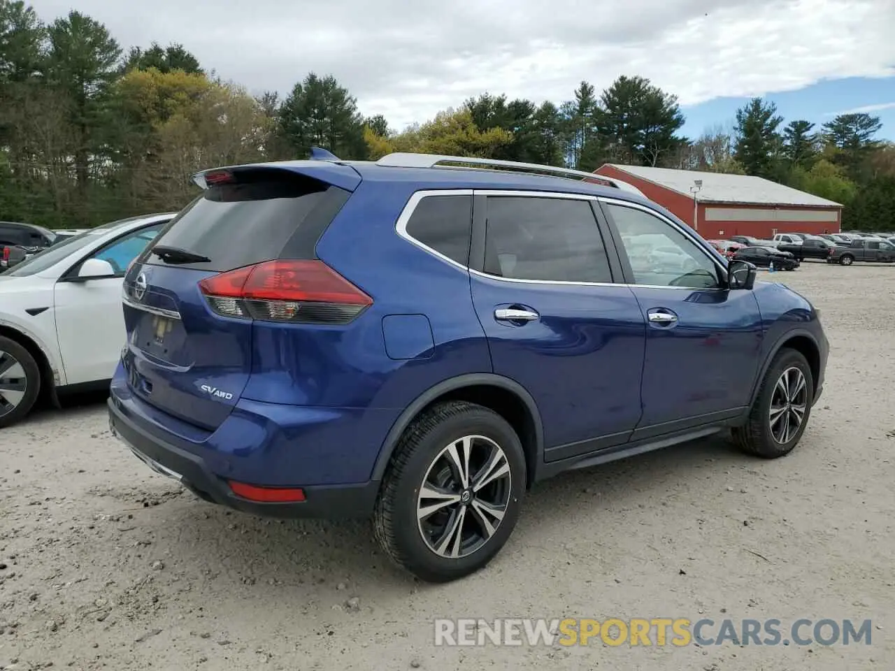 3 Photograph of a damaged car JN8AT2MV7KW383632 NISSAN ROGUE 2019
