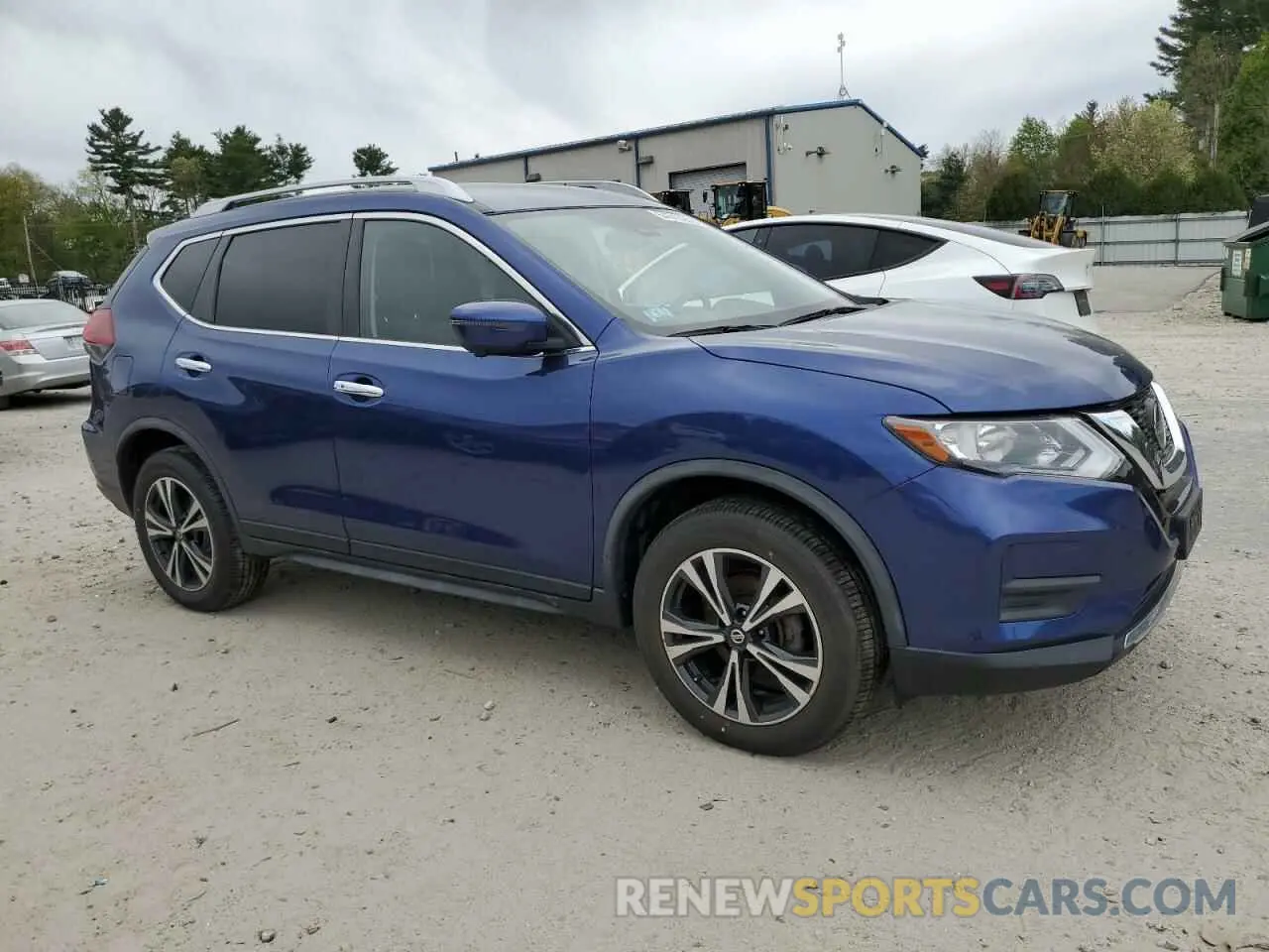 4 Photograph of a damaged car JN8AT2MV7KW383632 NISSAN ROGUE 2019