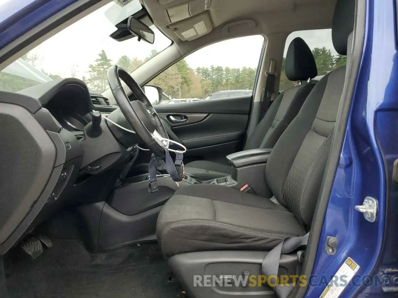7 Photograph of a damaged car JN8AT2MV7KW383632 NISSAN ROGUE 2019