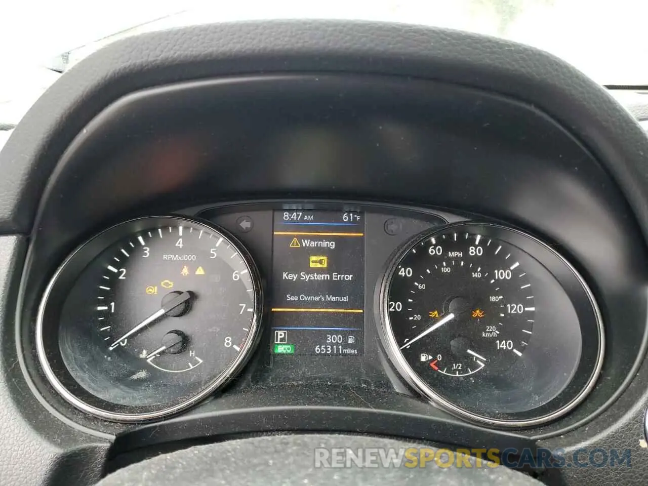 9 Photograph of a damaged car JN8AT2MV7KW383632 NISSAN ROGUE 2019