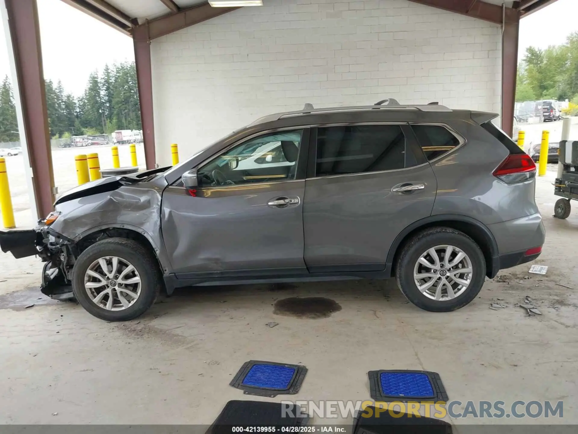 15 Photograph of a damaged car JN8AT2MV7KW390189 NISSAN ROGUE 2019