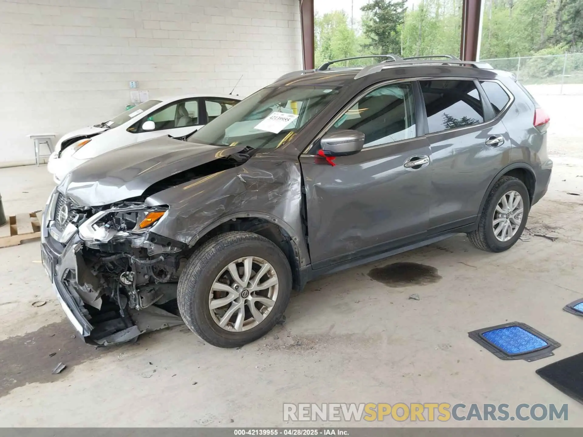 2 Photograph of a damaged car JN8AT2MV7KW390189 NISSAN ROGUE 2019