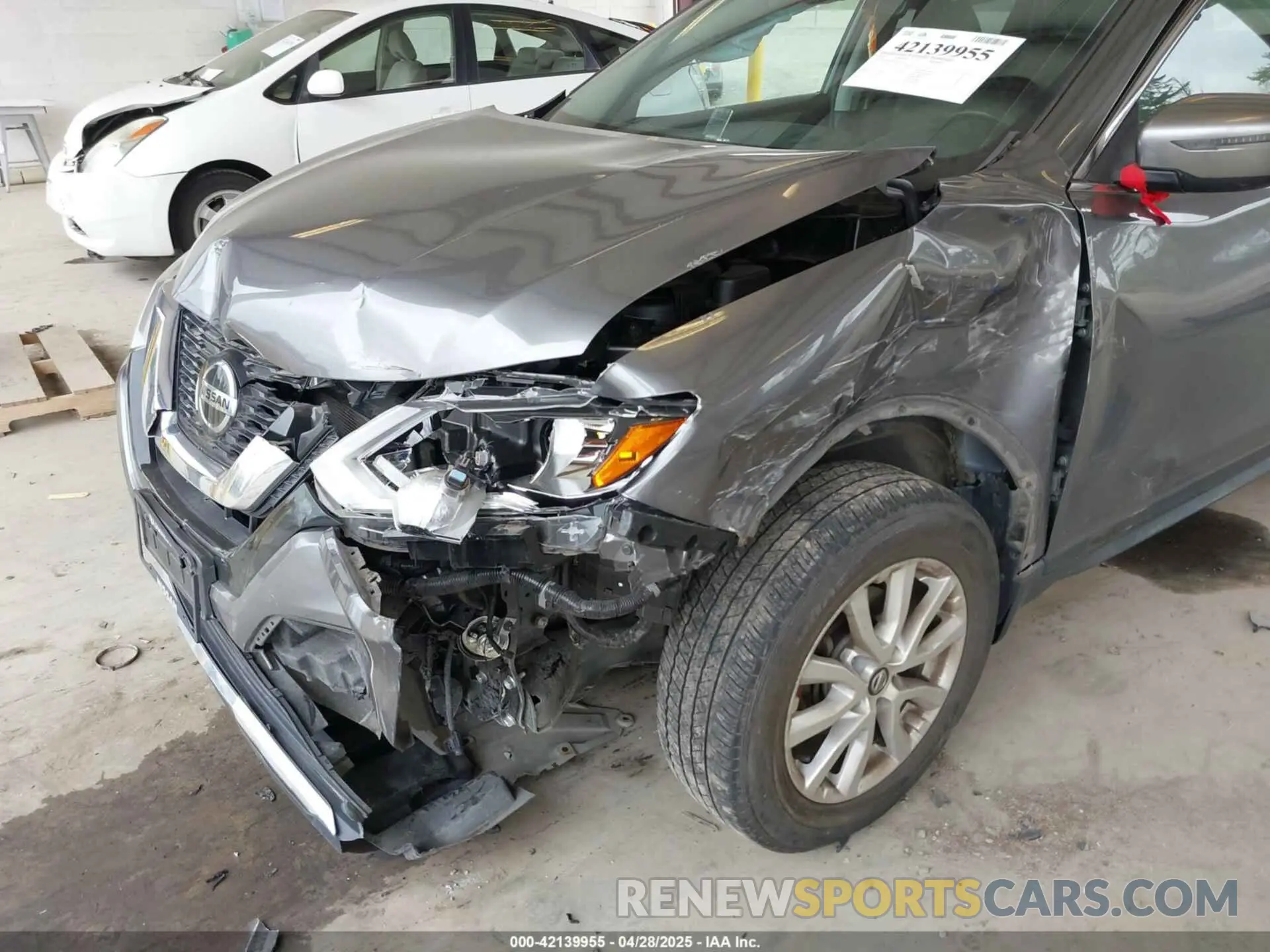 6 Photograph of a damaged car JN8AT2MV7KW390189 NISSAN ROGUE 2019