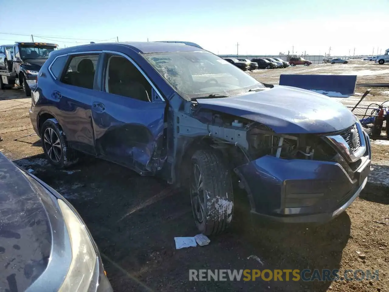 4 Photograph of a damaged car JN8AT2MV7KW392623 NISSAN ROGUE 2019