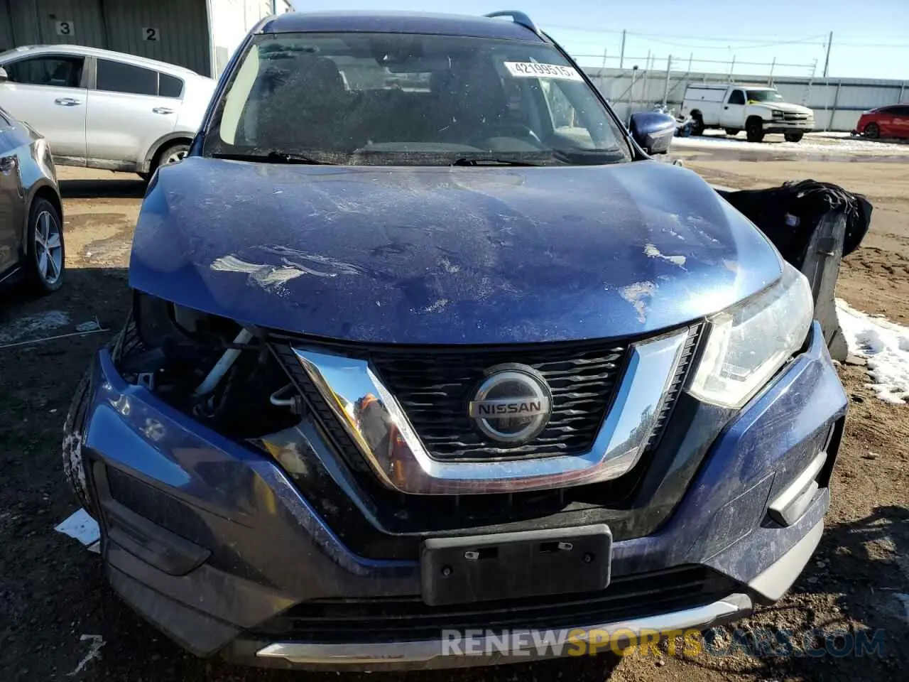 5 Photograph of a damaged car JN8AT2MV7KW392623 NISSAN ROGUE 2019