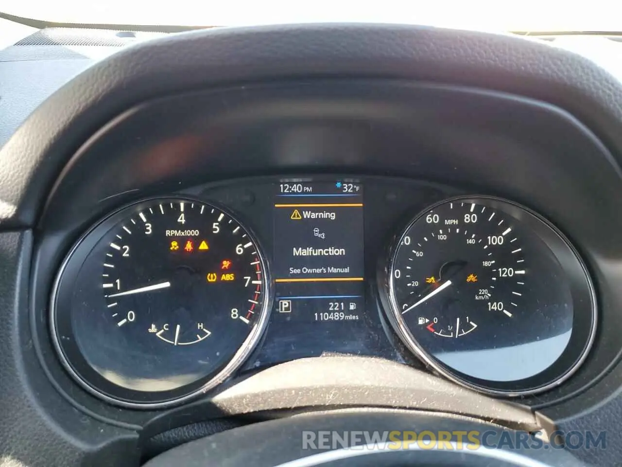 9 Photograph of a damaged car JN8AT2MV7KW392623 NISSAN ROGUE 2019