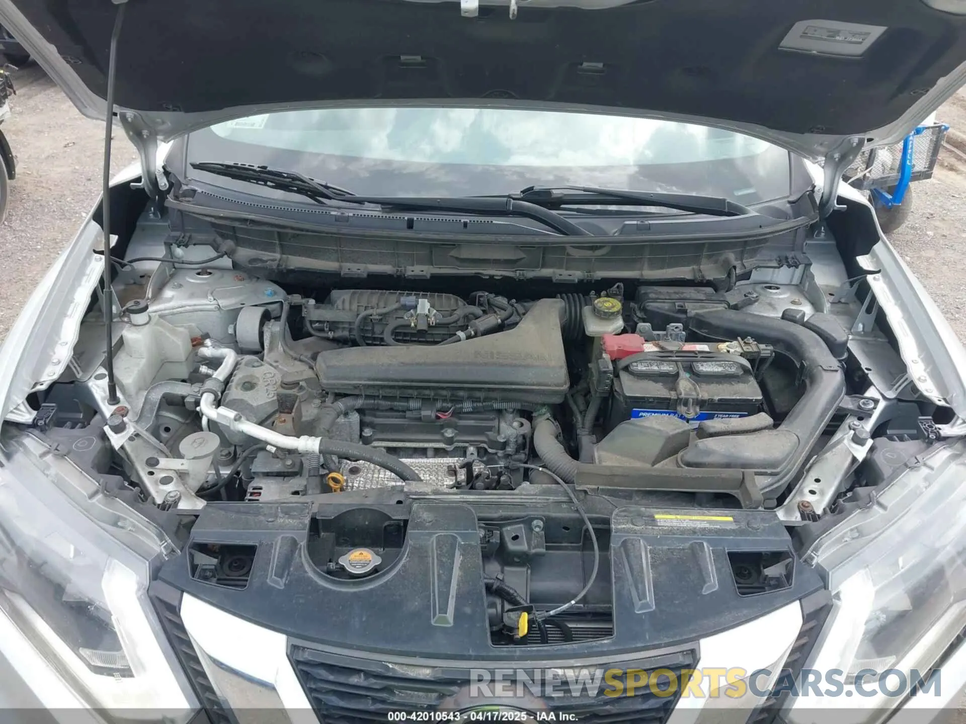 10 Photograph of a damaged car JN8AT2MV8KW372574 NISSAN ROGUE 2019