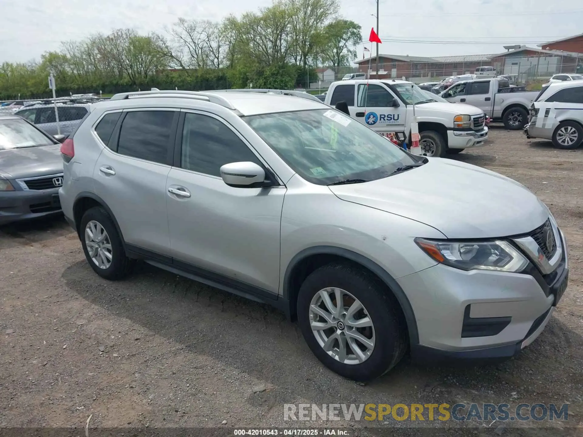 13 Photograph of a damaged car JN8AT2MV8KW372574 NISSAN ROGUE 2019