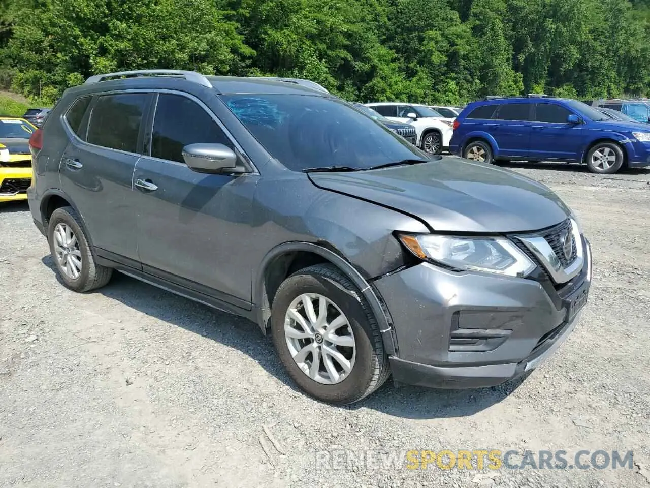 4 Photograph of a damaged car JN8AT2MV8KW376429 NISSAN ROGUE 2019