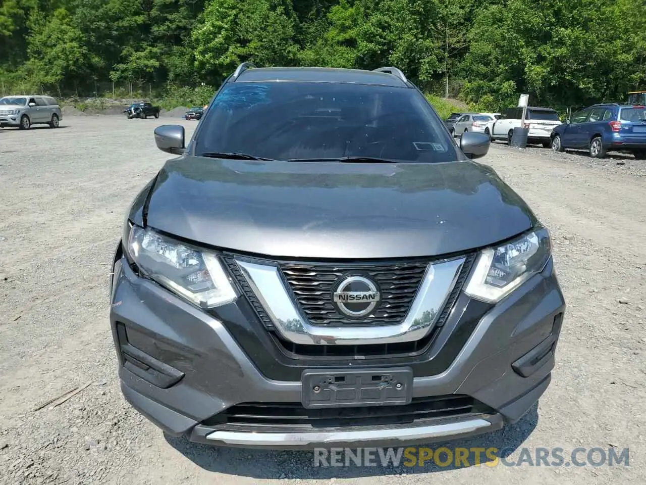 5 Photograph of a damaged car JN8AT2MV8KW376429 NISSAN ROGUE 2019