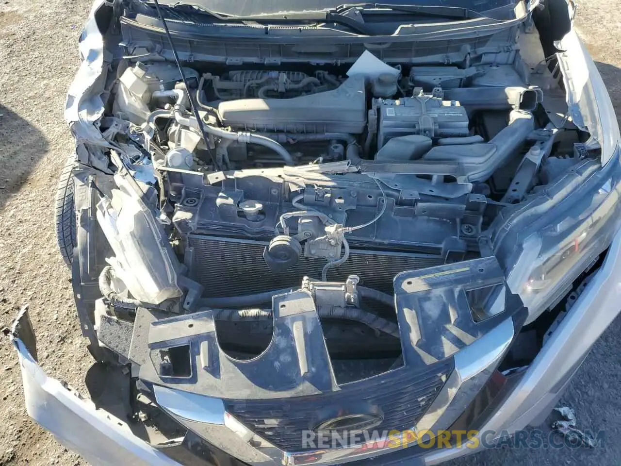 12 Photograph of a damaged car JN8AT2MV8KW378519 NISSAN ROGUE 2019