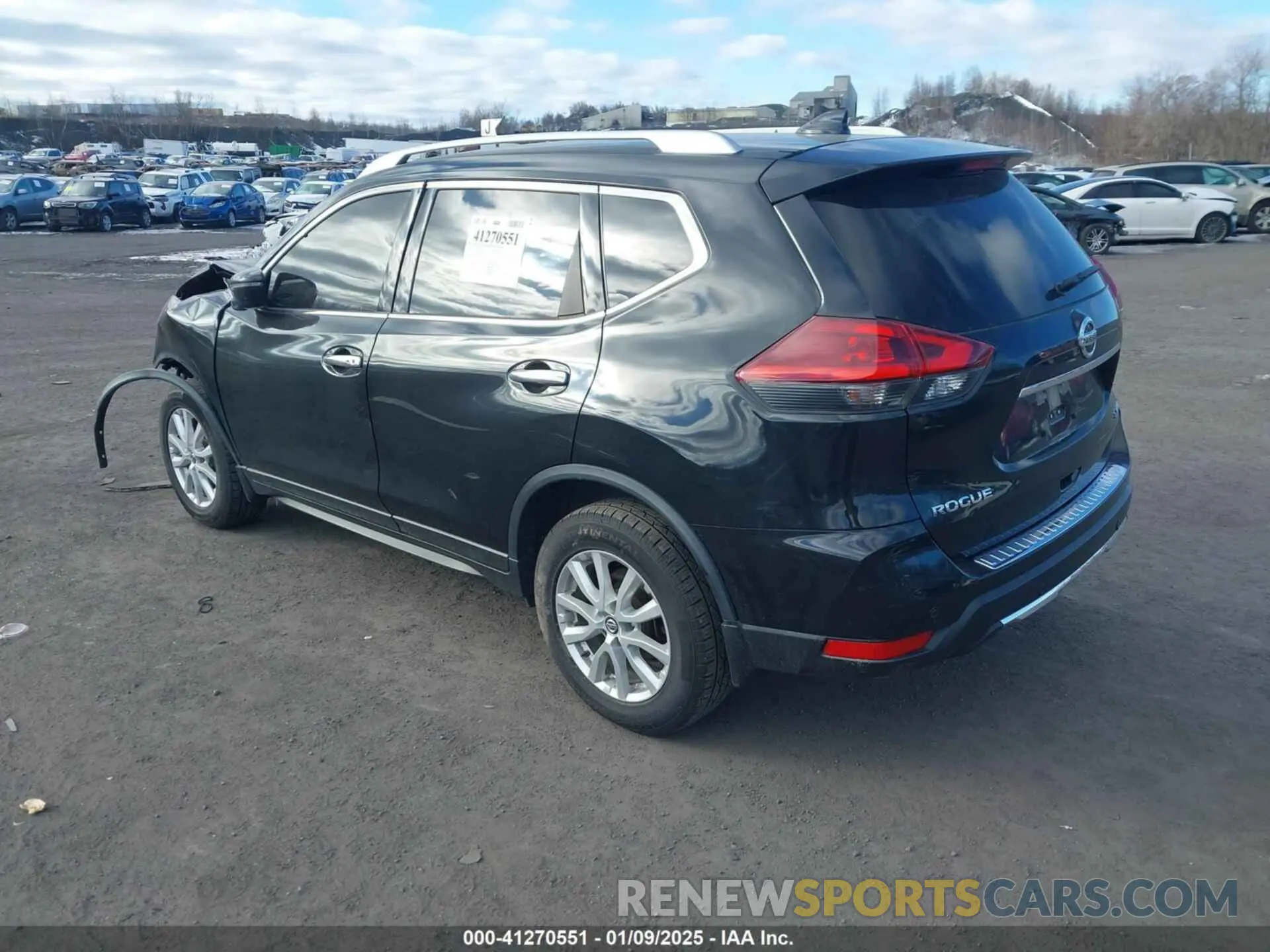 3 Photograph of a damaged car JN8AT2MV8KW385440 NISSAN ROGUE 2019