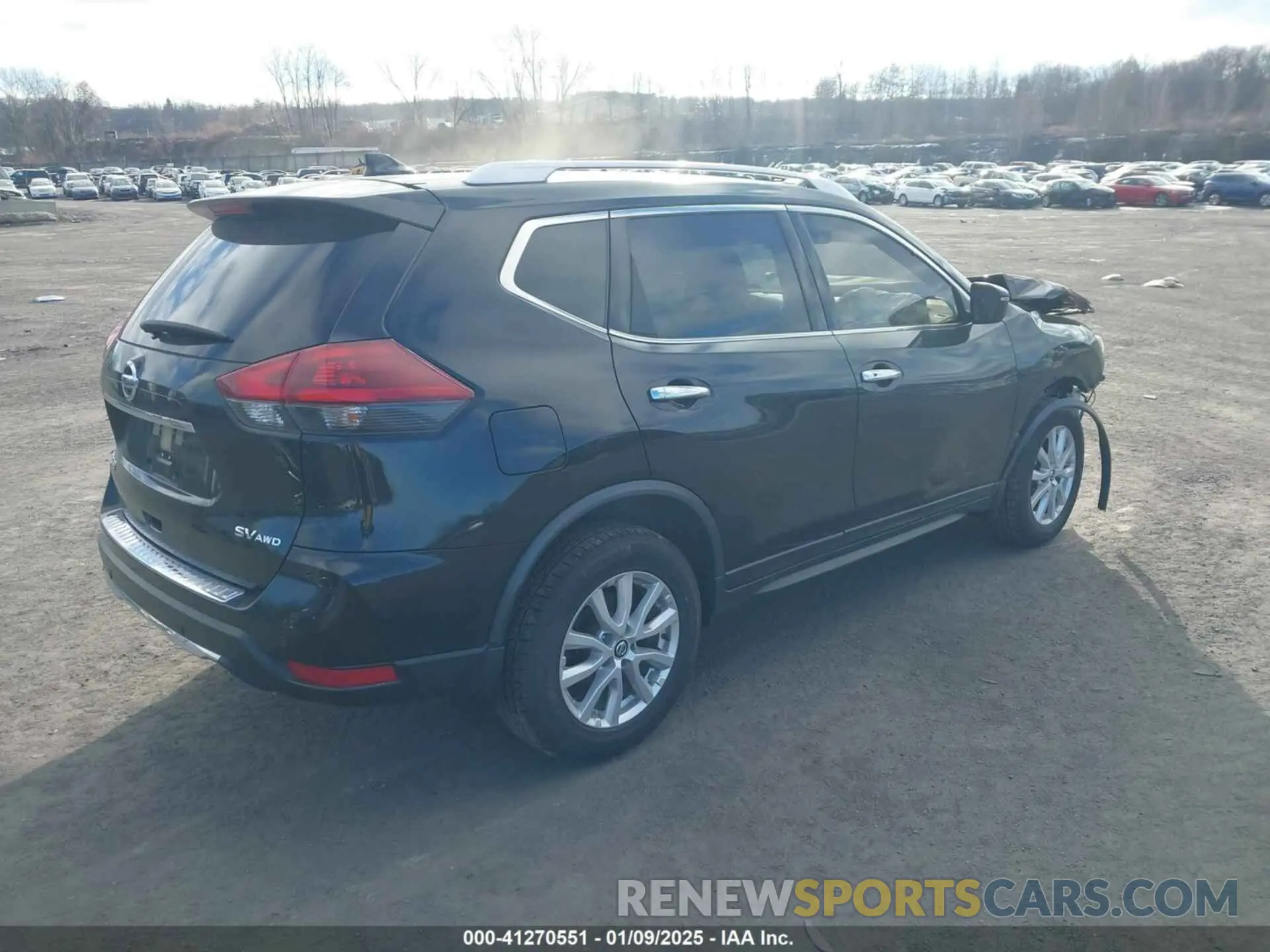 4 Photograph of a damaged car JN8AT2MV8KW385440 NISSAN ROGUE 2019