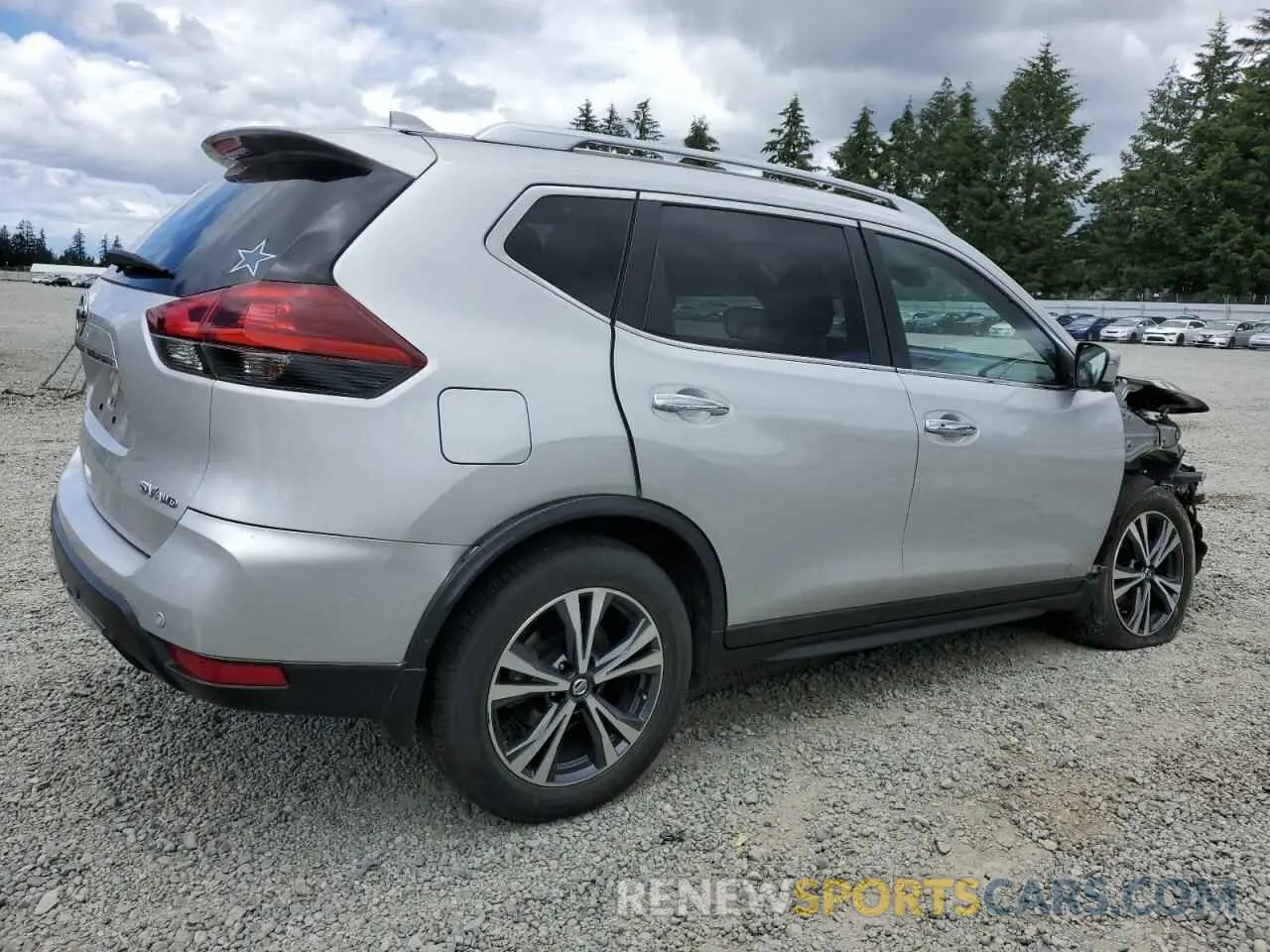 3 Photograph of a damaged car JN8AT2MV8KW389956 NISSAN ROGUE 2019