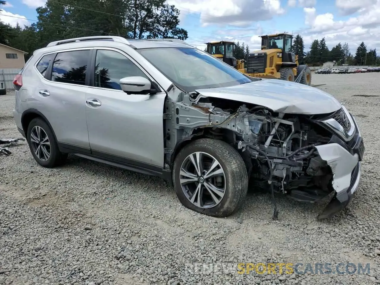 4 Photograph of a damaged car JN8AT2MV8KW389956 NISSAN ROGUE 2019