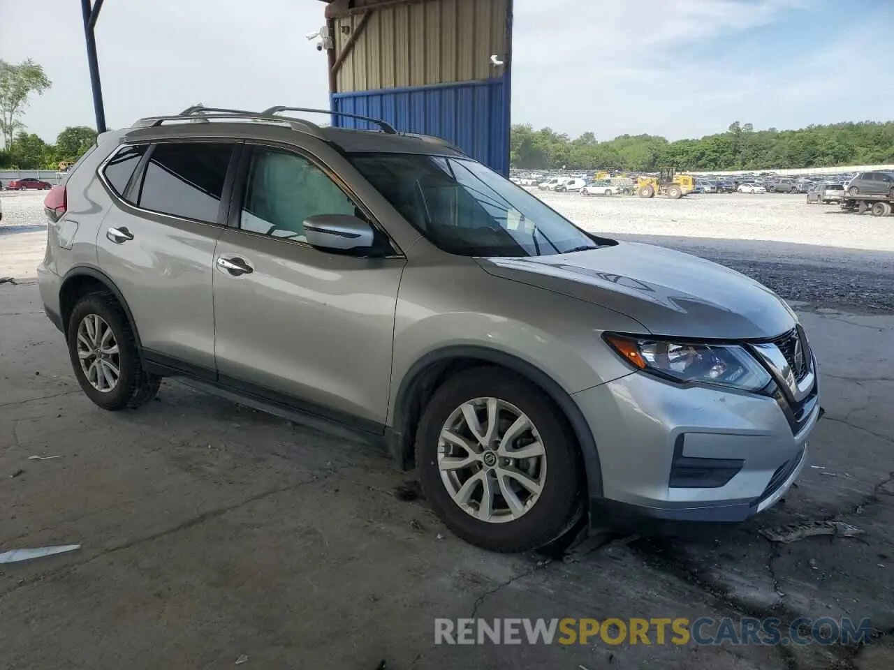 4 Photograph of a damaged car JN8AT2MV8KW389990 NISSAN ROGUE 2019