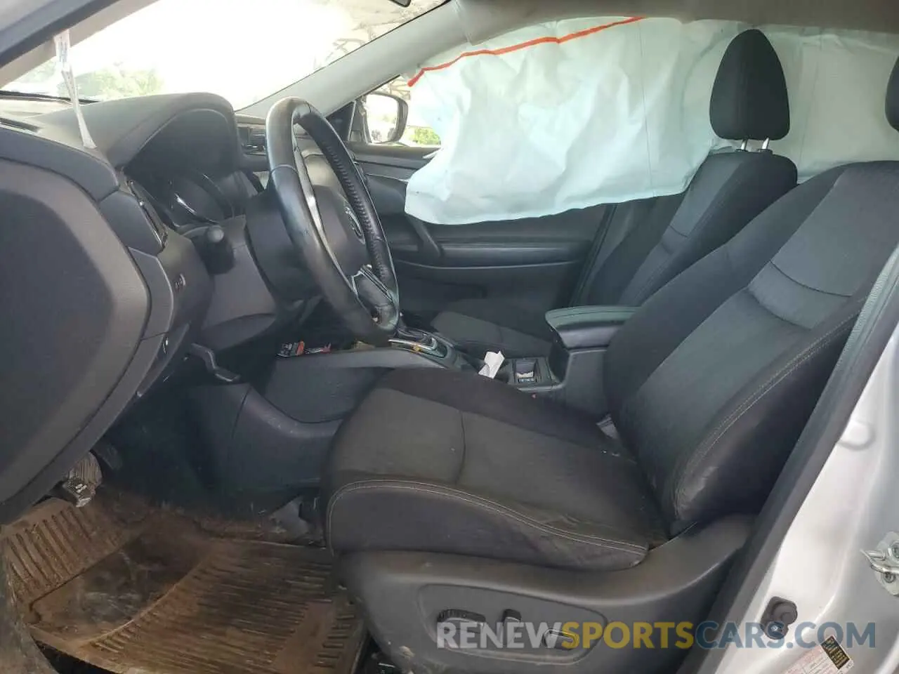 7 Photograph of a damaged car JN8AT2MV8KW389990 NISSAN ROGUE 2019