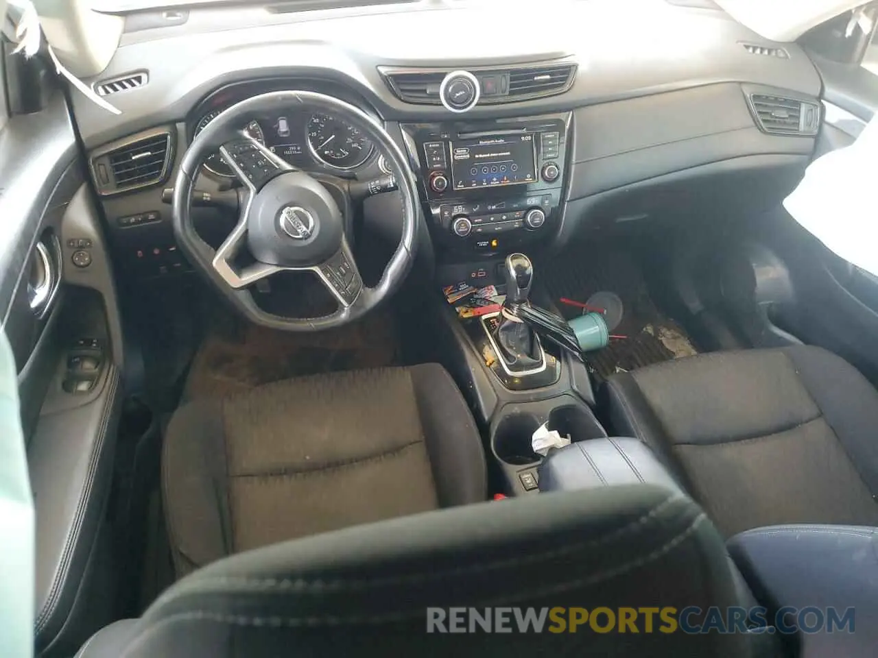8 Photograph of a damaged car JN8AT2MV8KW389990 NISSAN ROGUE 2019