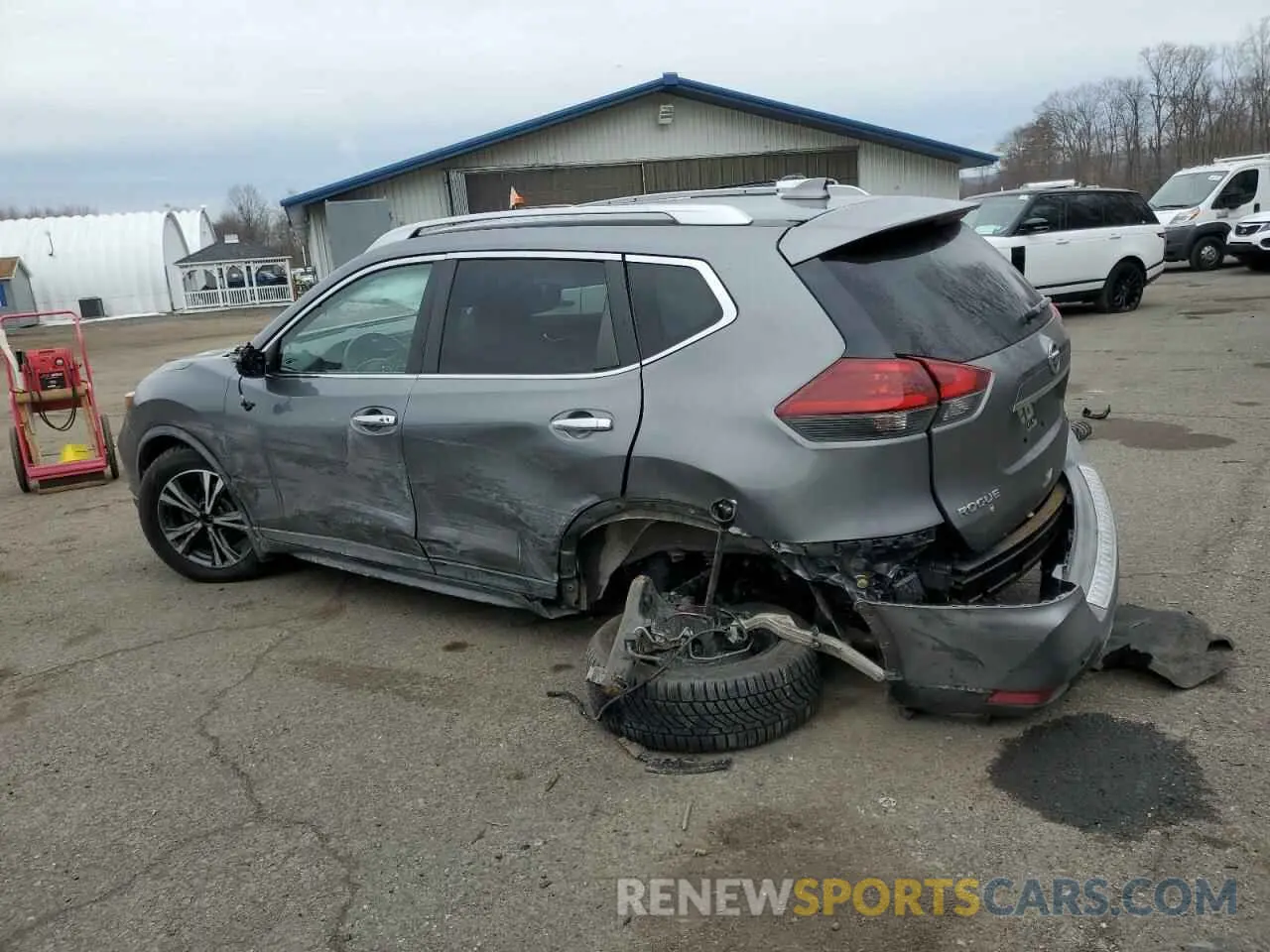 2 Photograph of a damaged car JN8AT2MV8KW392047 NISSAN ROGUE 2019