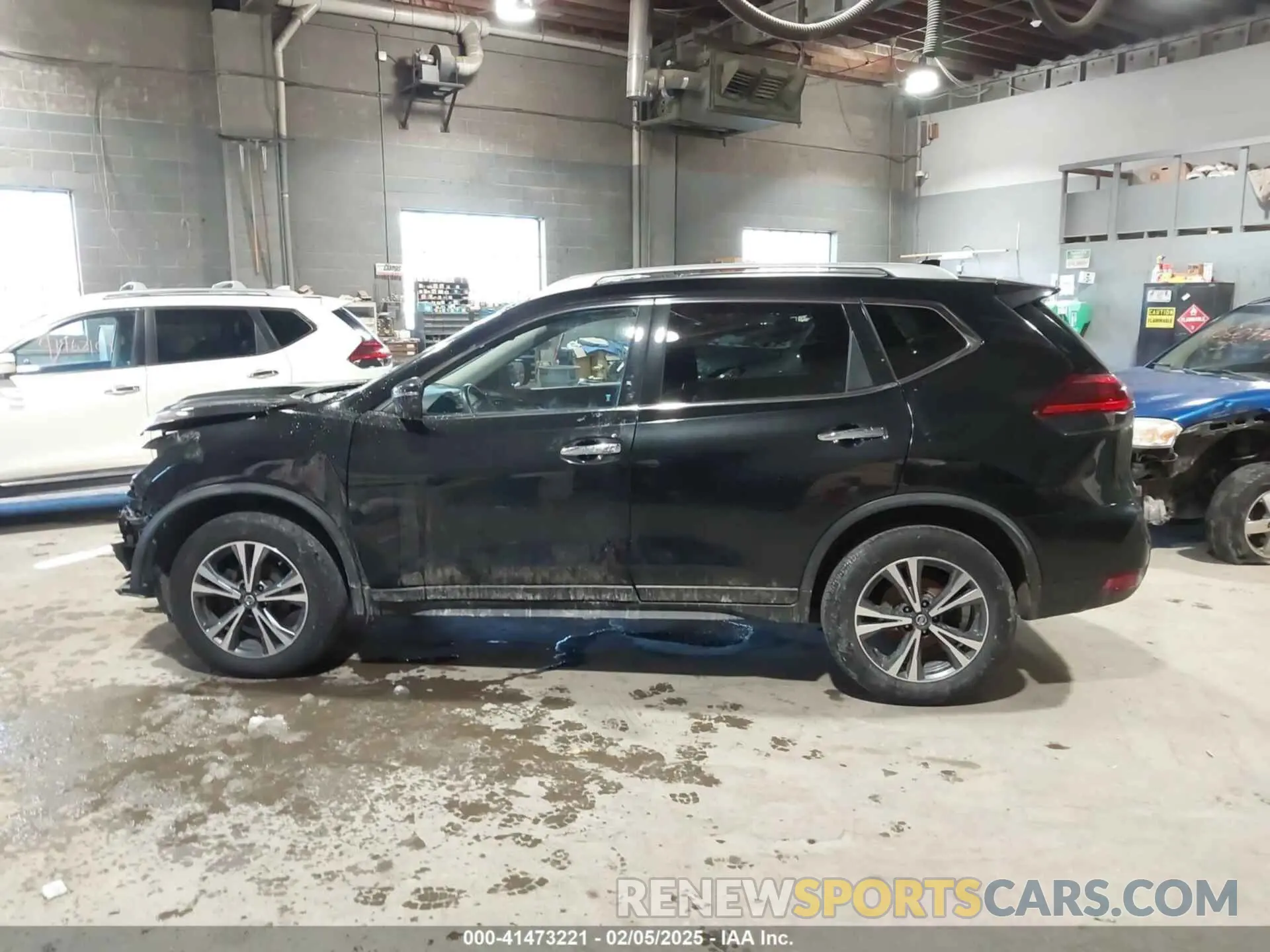 14 Photograph of a damaged car JN8AT2MV8KW394025 NISSAN ROGUE 2019