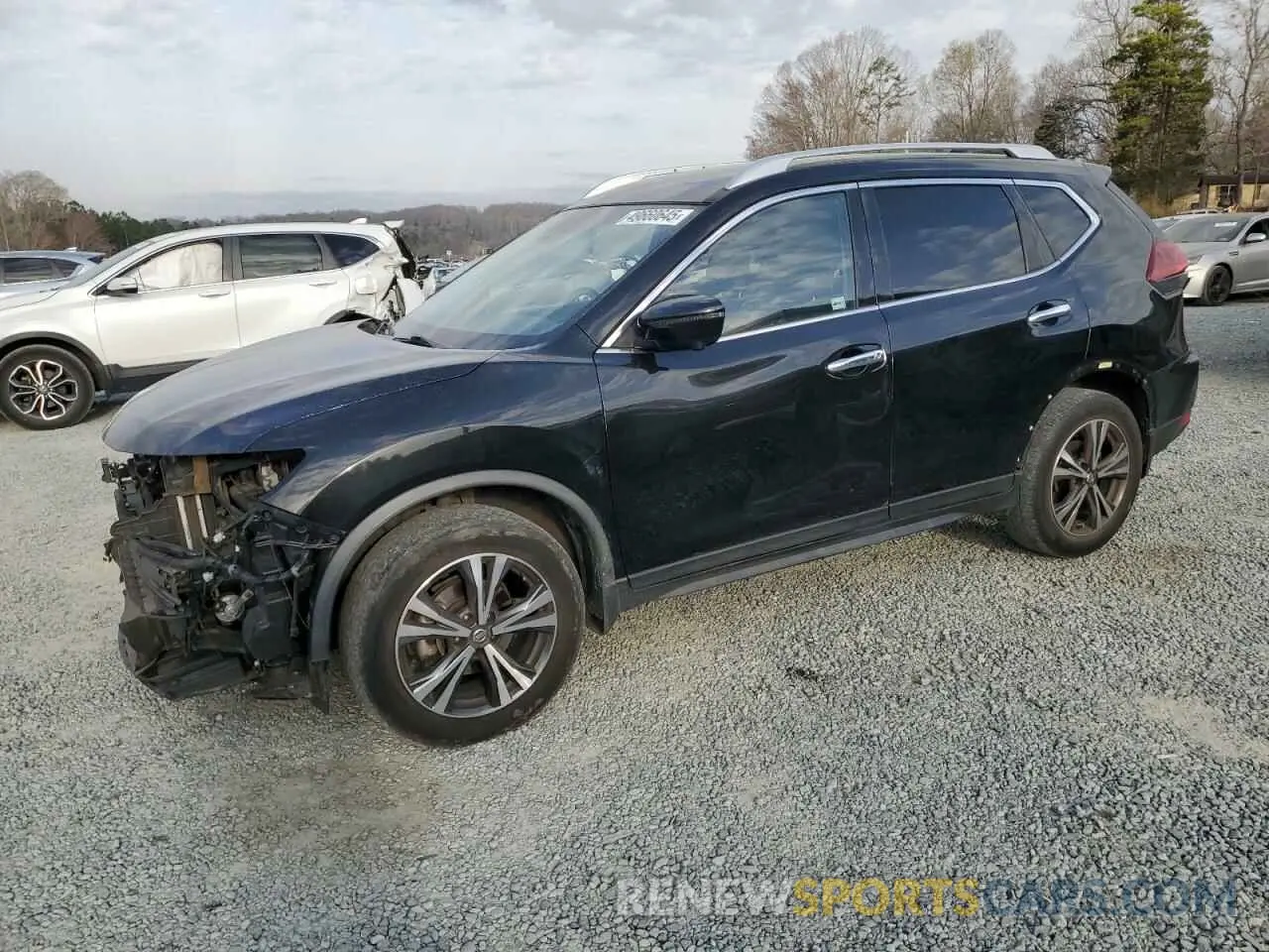 1 Photograph of a damaged car JN8AT2MV8KW399628 NISSAN ROGUE 2019