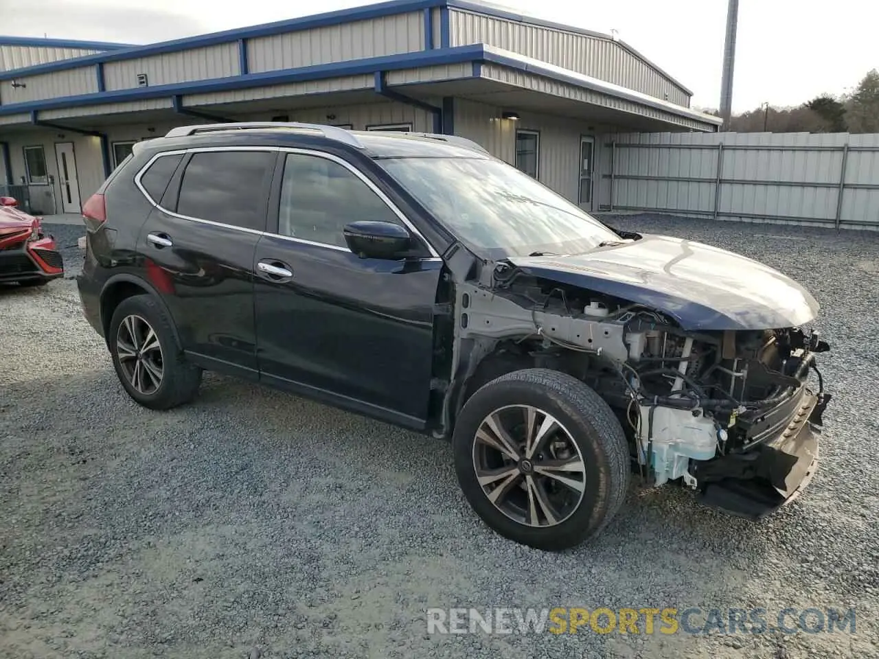 4 Photograph of a damaged car JN8AT2MV8KW399628 NISSAN ROGUE 2019