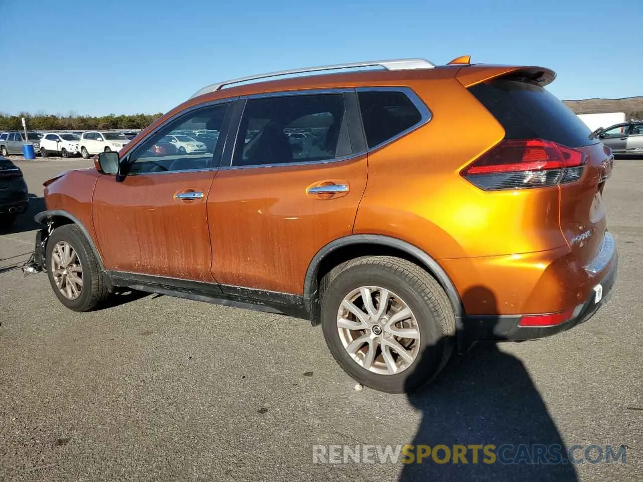 2 Photograph of a damaged car JN8AT2MV9KW372535 NISSAN ROGUE 2019