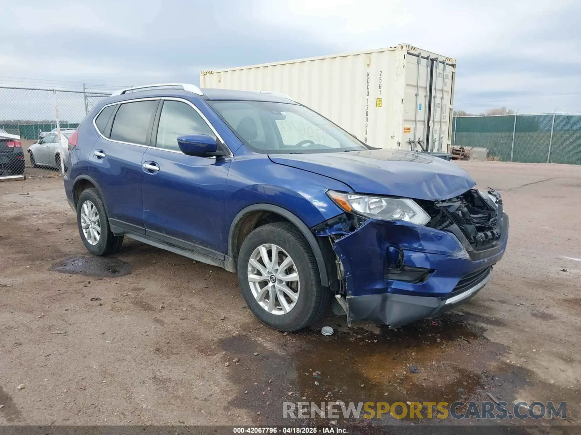 1 Photograph of a damaged car JN8AT2MV9KW375757 NISSAN ROGUE 2019