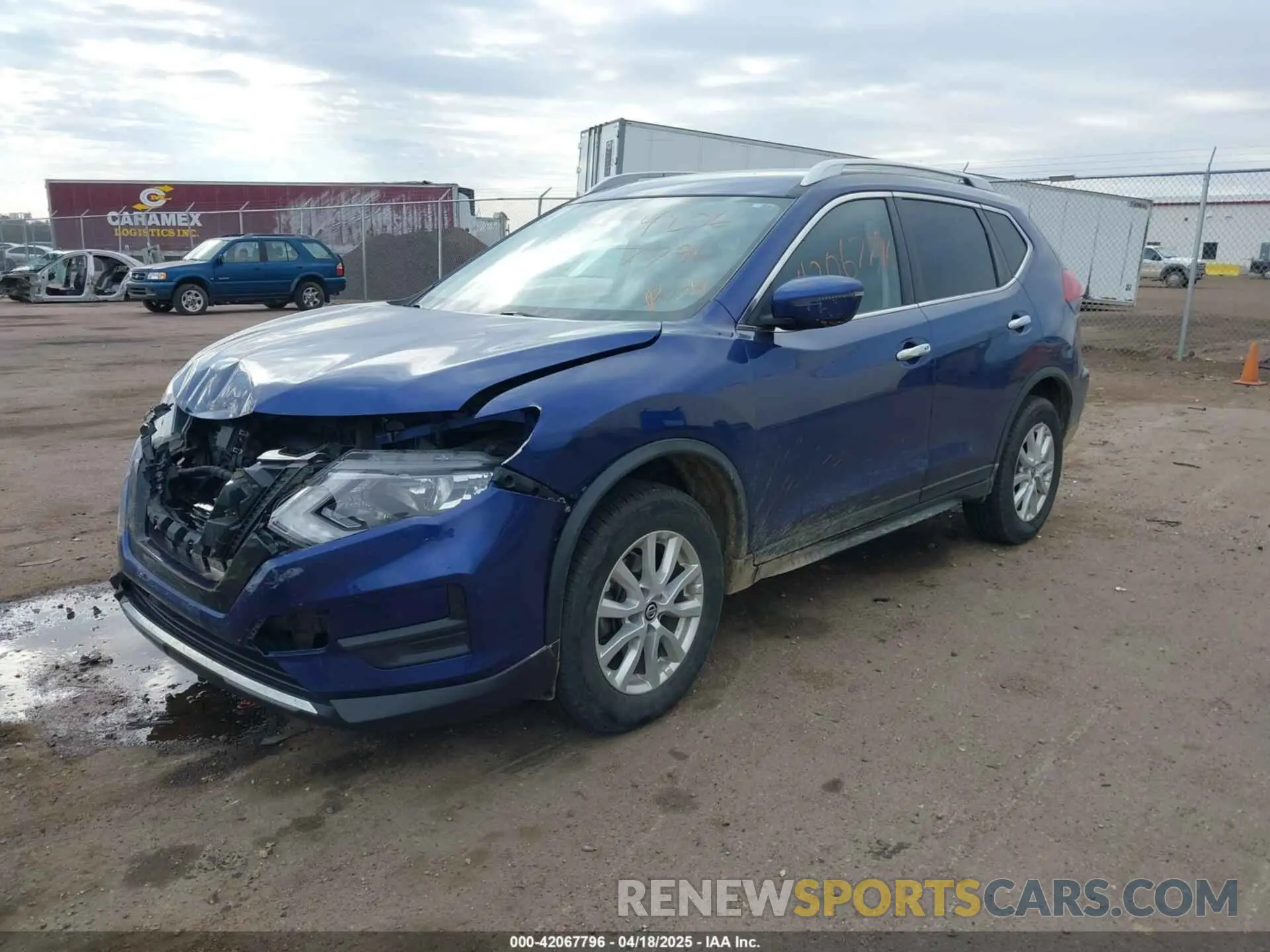 2 Photograph of a damaged car JN8AT2MV9KW375757 NISSAN ROGUE 2019