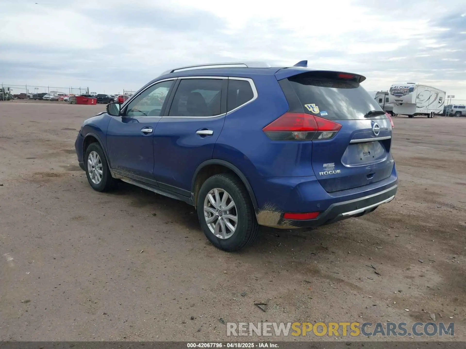 3 Photograph of a damaged car JN8AT2MV9KW375757 NISSAN ROGUE 2019