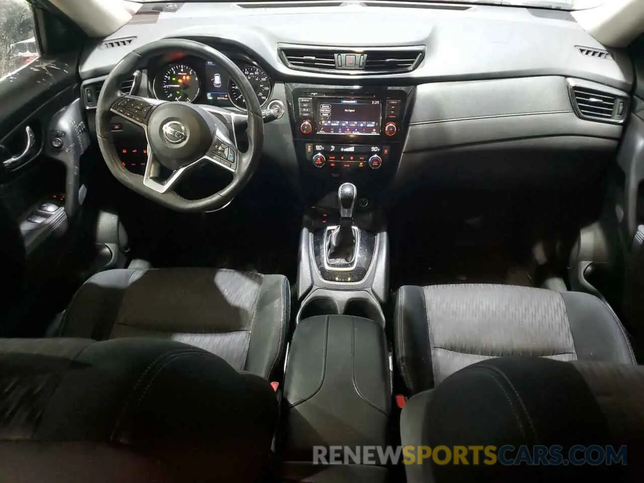 8 Photograph of a damaged car JN8AT2MV9KW377752 NISSAN ROGUE 2019