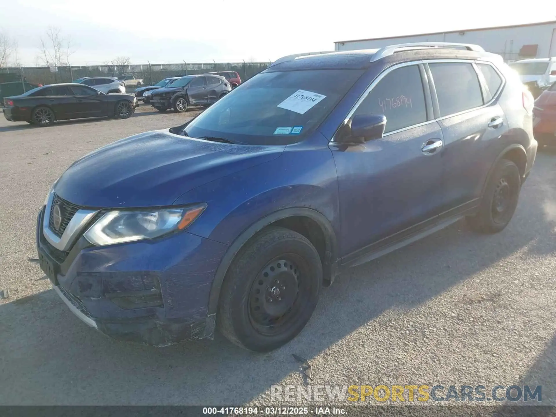 2 Photograph of a damaged car JN8AT2MV9KW379176 NISSAN ROGUE 2019