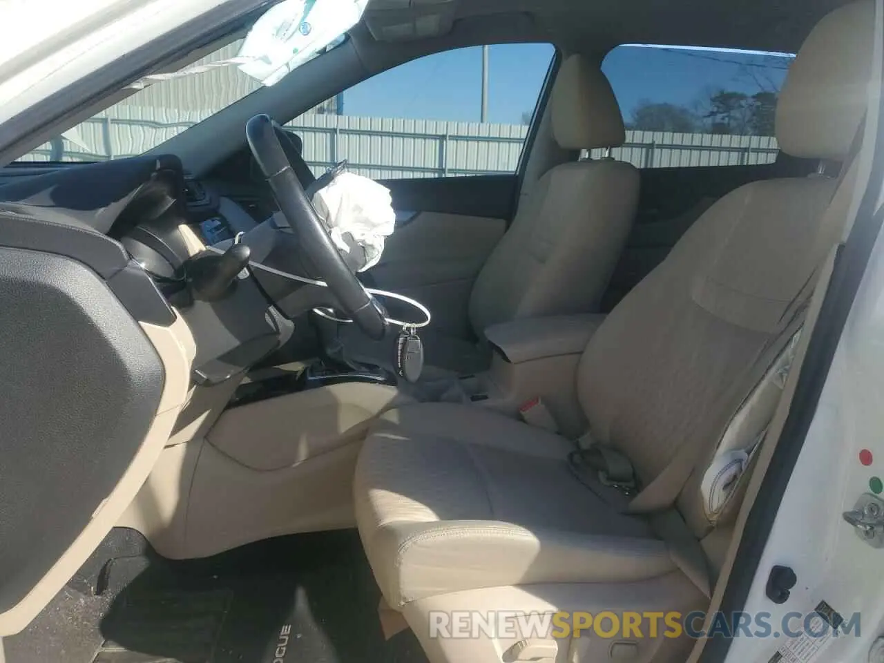 7 Photograph of a damaged car JN8AT2MV9KW385818 NISSAN ROGUE 2019
