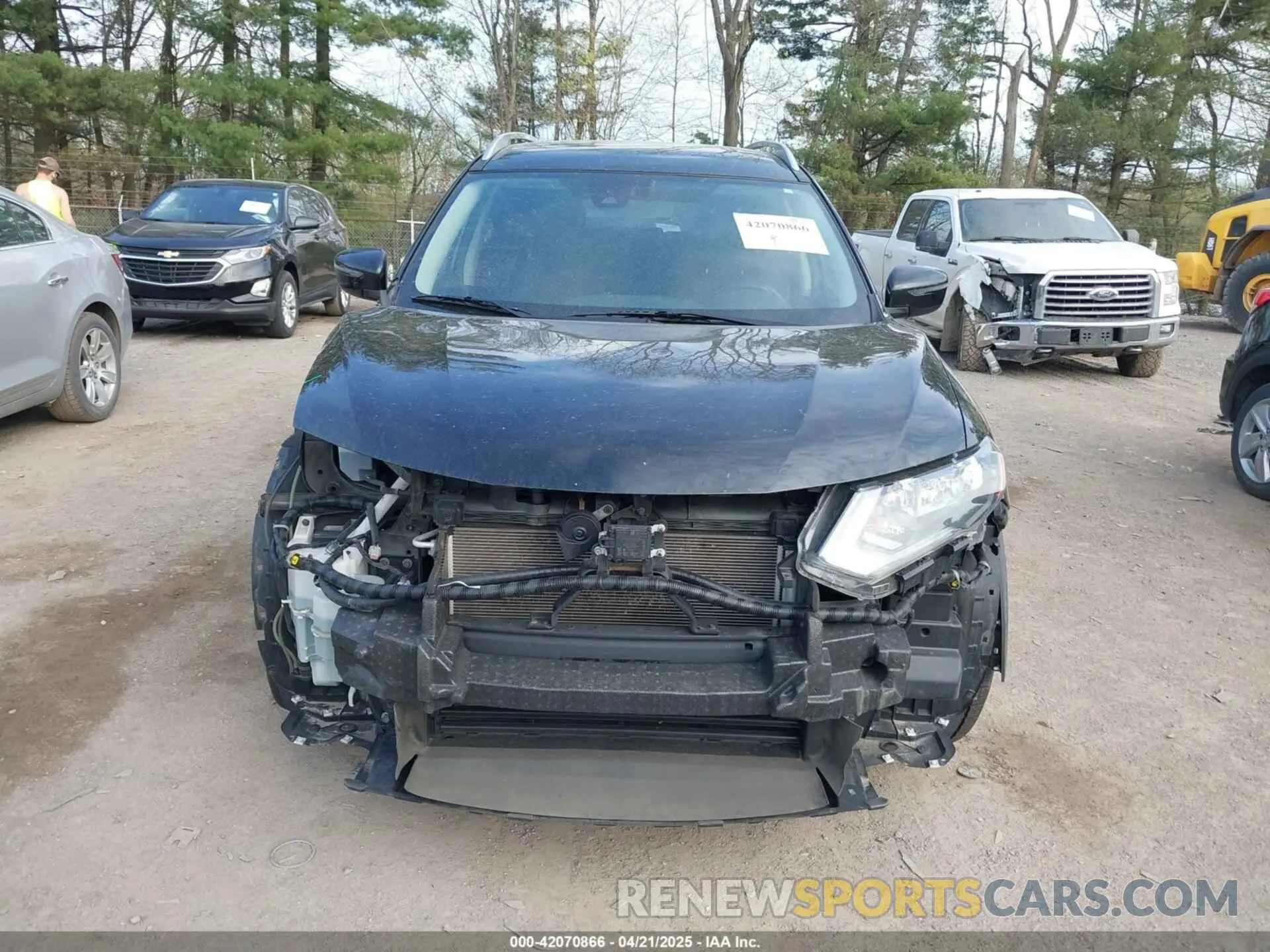 13 Photograph of a damaged car JN8AT2MV9KW386824 NISSAN ROGUE 2019