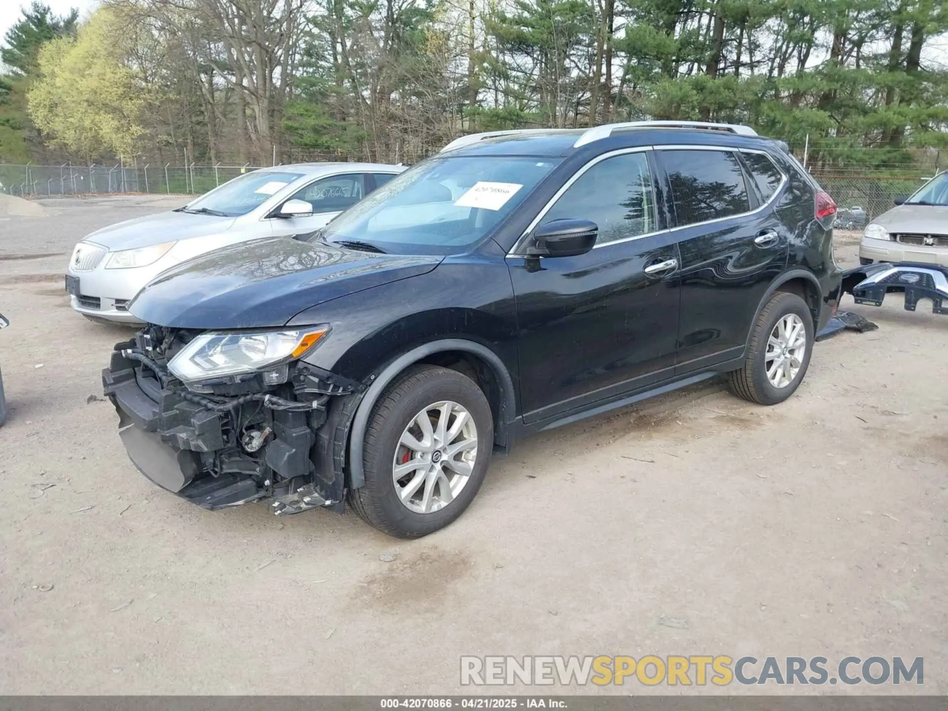 2 Photograph of a damaged car JN8AT2MV9KW386824 NISSAN ROGUE 2019