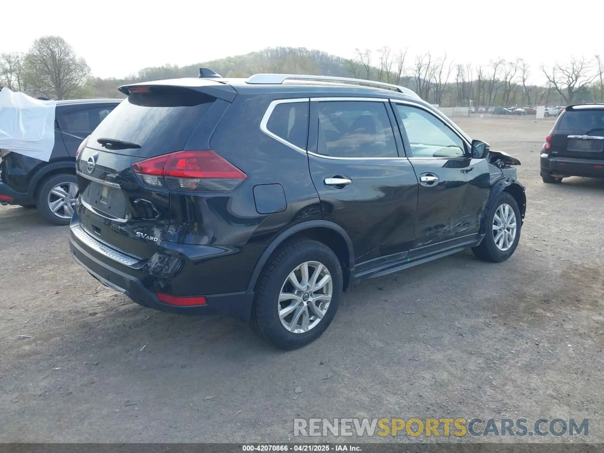 4 Photograph of a damaged car JN8AT2MV9KW386824 NISSAN ROGUE 2019