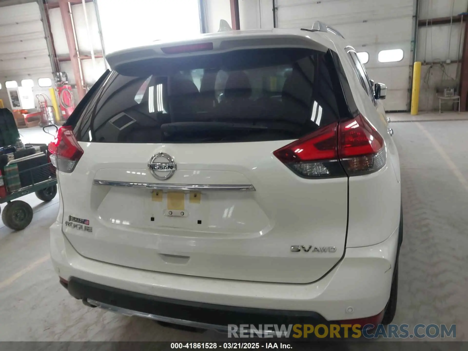 16 Photograph of a damaged car JN8AT2MV9KW387181 NISSAN ROGUE 2019