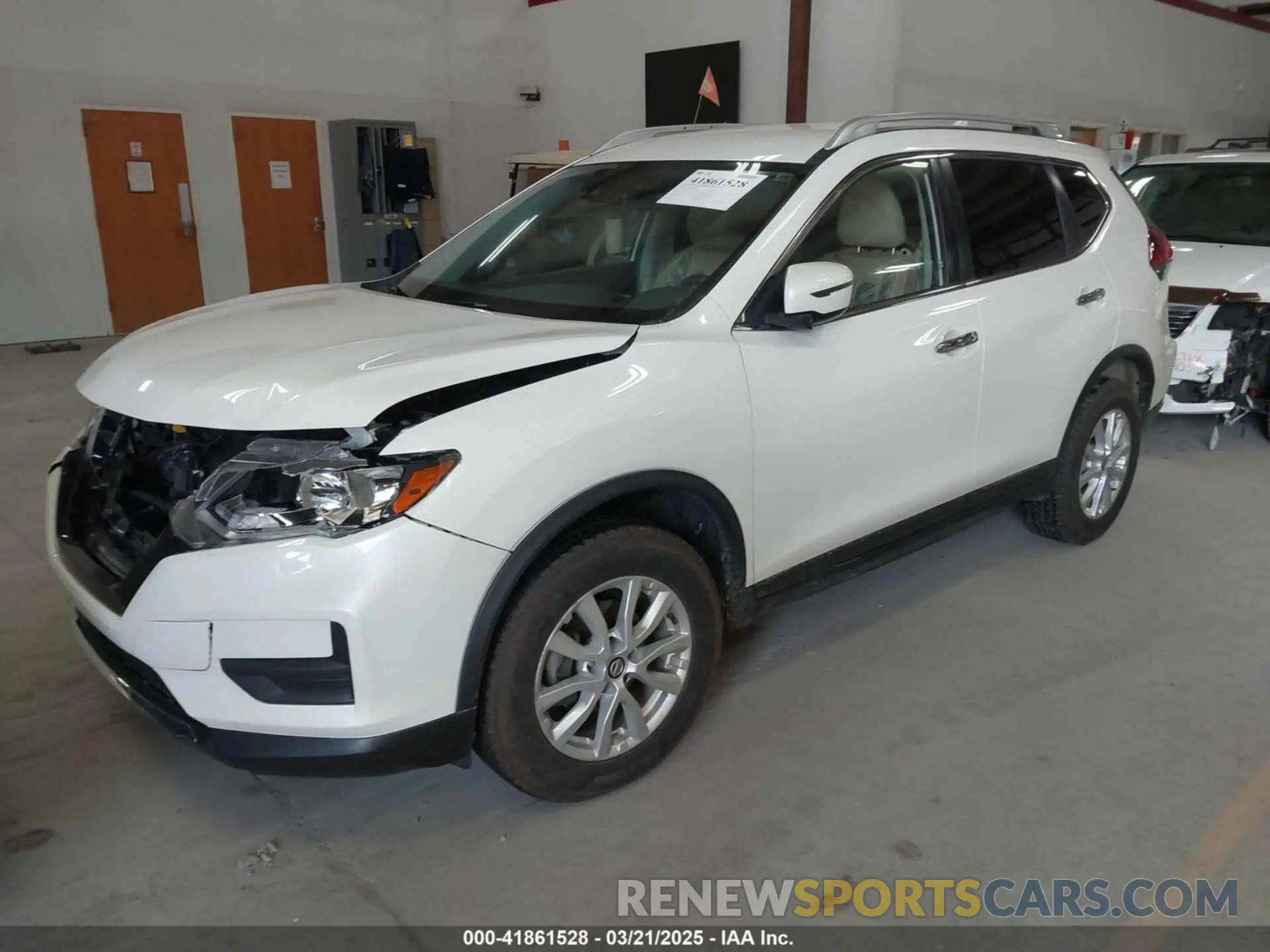 2 Photograph of a damaged car JN8AT2MV9KW387181 NISSAN ROGUE 2019