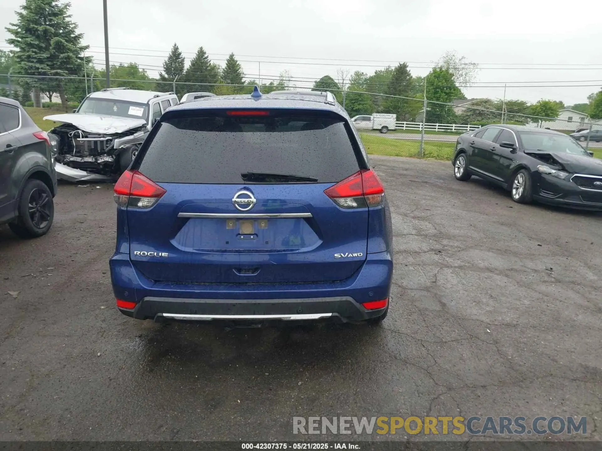 16 Photograph of a damaged car JN8AT2MV9KW389433 NISSAN ROGUE 2019