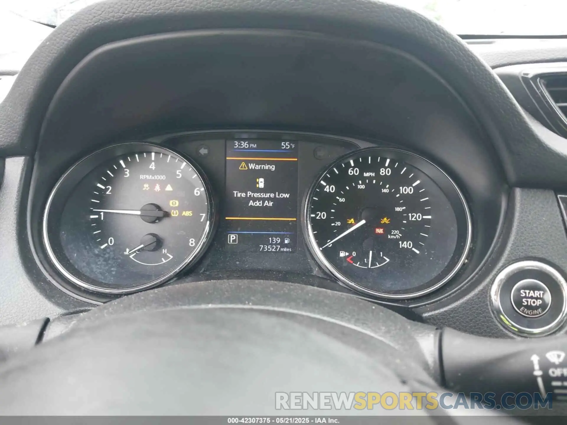 7 Photograph of a damaged car JN8AT2MV9KW389433 NISSAN ROGUE 2019