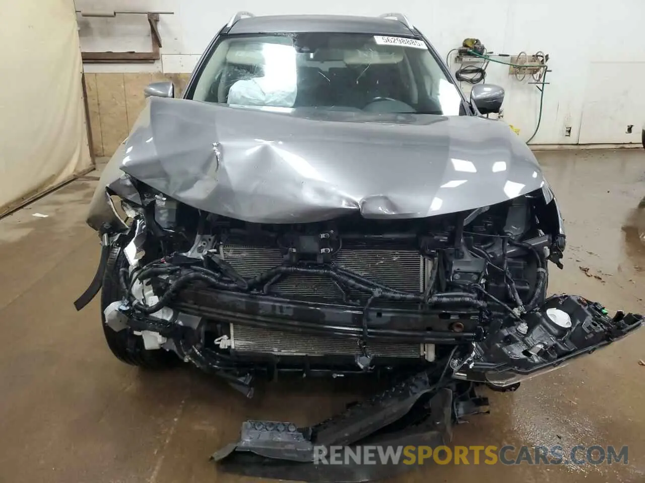 5 Photograph of a damaged car JN8AT2MV9KW393790 NISSAN ROGUE 2019
