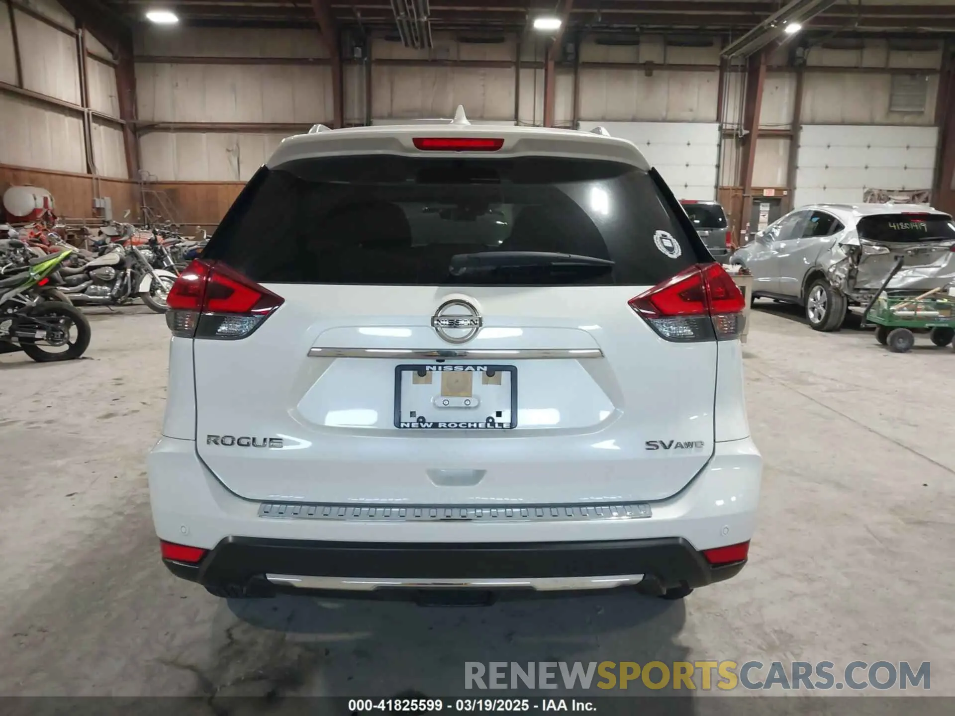 16 Photograph of a damaged car JN8AT2MV9KW397564 NISSAN ROGUE 2019