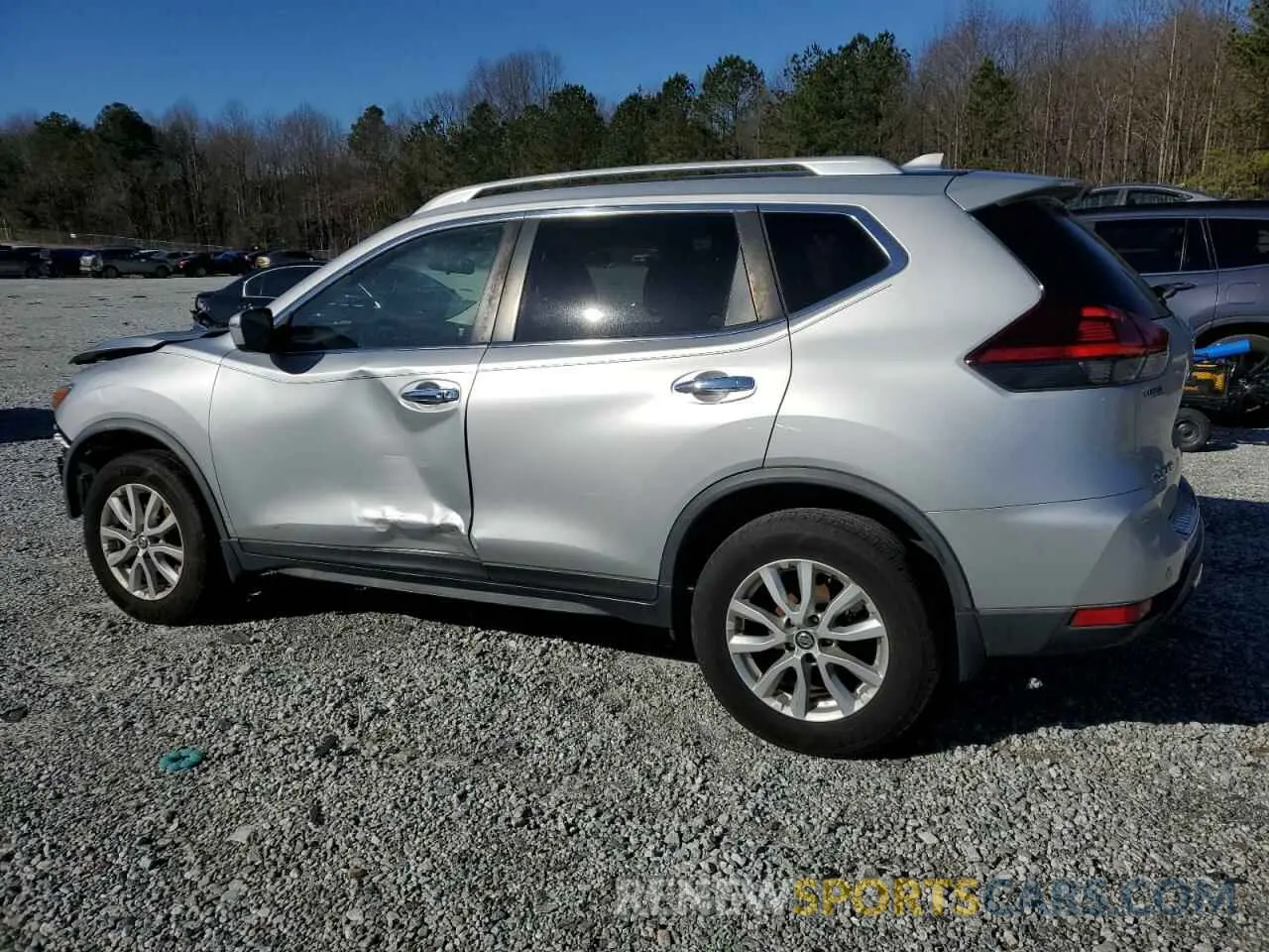 2 Photograph of a damaged car JN8AT2MVXKW372673 NISSAN ROGUE 2019