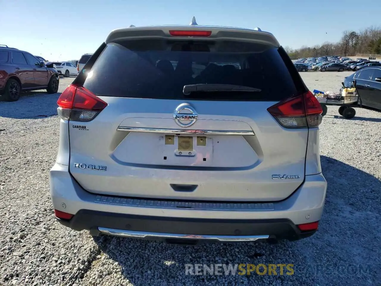 6 Photograph of a damaged car JN8AT2MVXKW372673 NISSAN ROGUE 2019